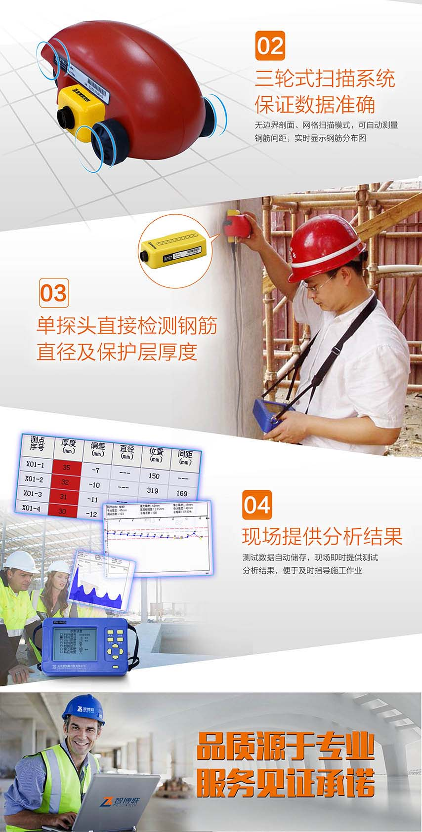 北京ag扑鱼官网ZBL-R630混凝土钢筋检测仪(扫描型)2
